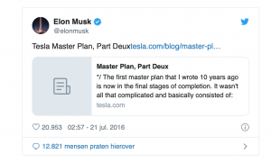 Hoe Elon Musk van een masterplan een mediahype maakt