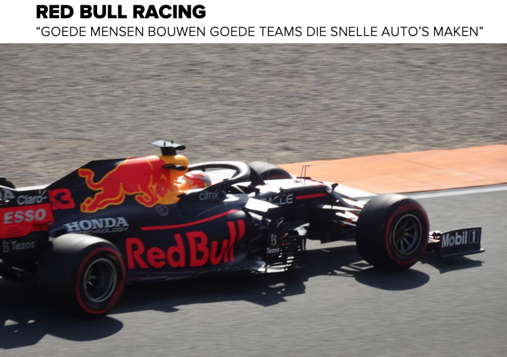 Teaming: Minimale structuur, maximale power (case study Red Bull Racing)