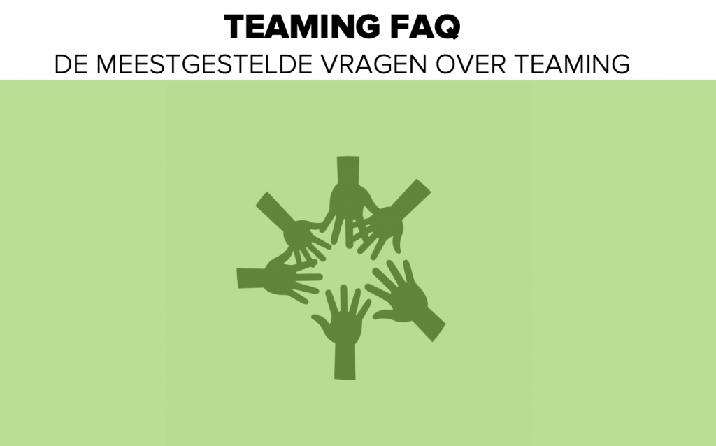 Teaming FAQ - de meest gestelde vragen over teaming