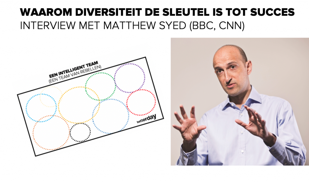 Matthew Syed over diversiteit in teams
