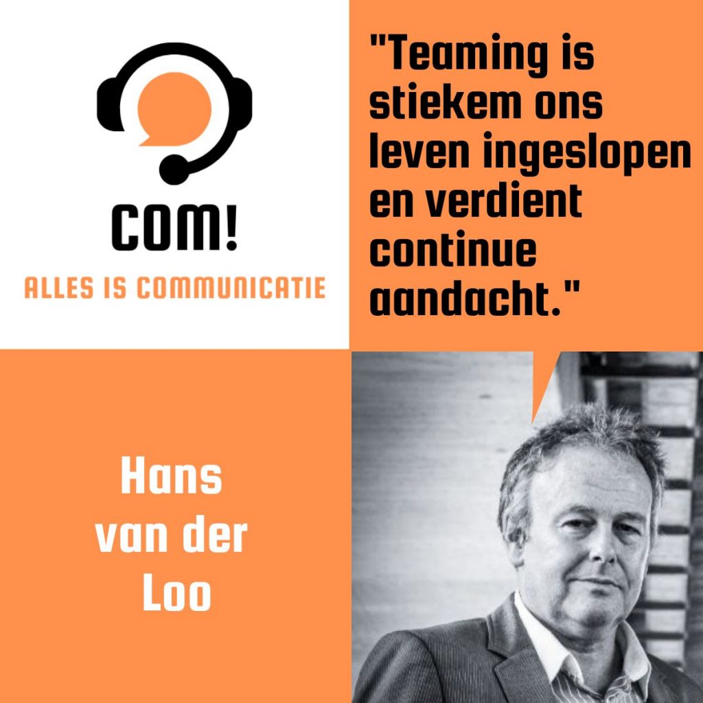 Teaming podcast met Hans van der Loo en Bianca Groot