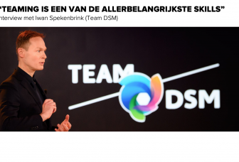 Team DSM: interview met Iwan Spekenbrink over de kracht van teaming