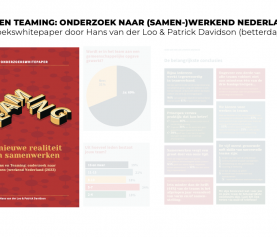 Teams en Teaming: onderzoek naar (samen-)werkend Nederland (2023) – whitepaper